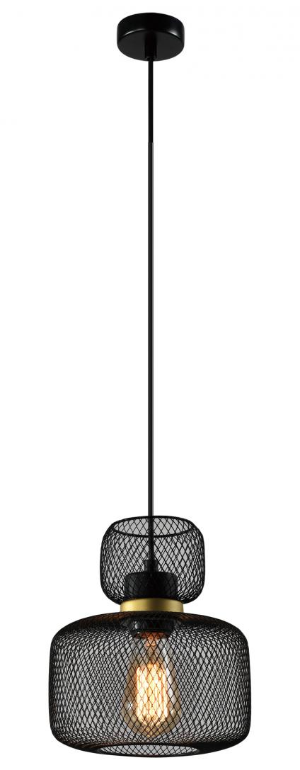 Подвес 24615/1HQ A BK черный 1х40W E27 h1000, 24